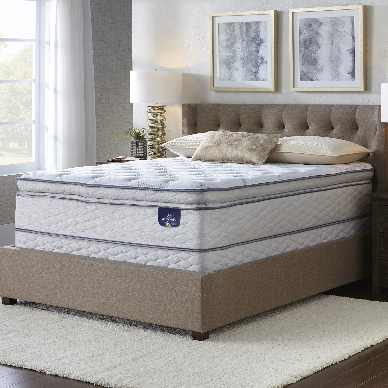 serta westview super pillow top