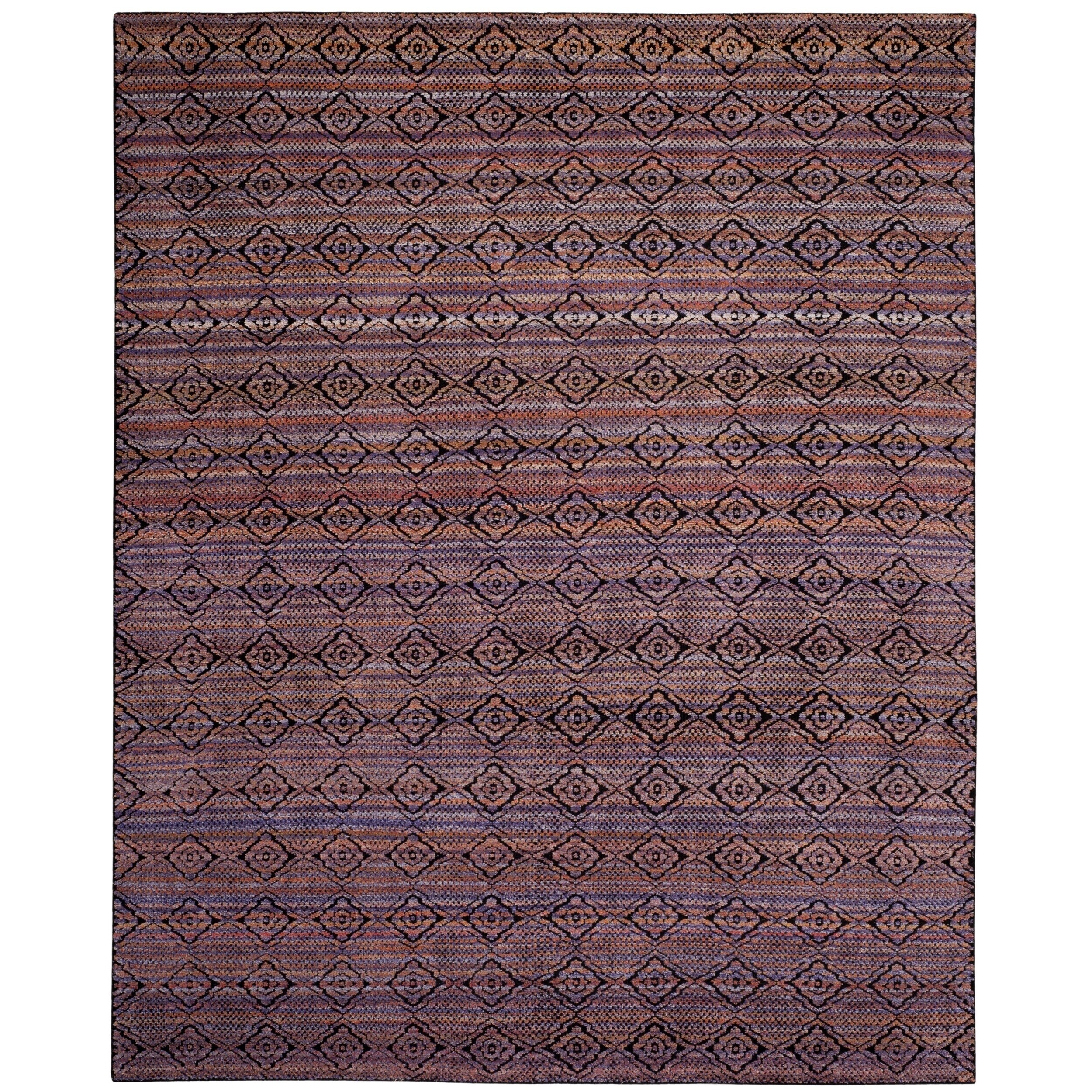 Shop Safavieh Marrakech HandKnotted Purple/ Multi Wool Area Rug 9' x