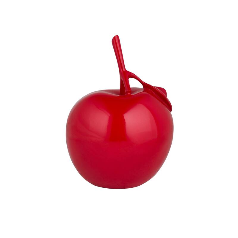 Finesse Decor- Resin Apple Sculpture - N/A
