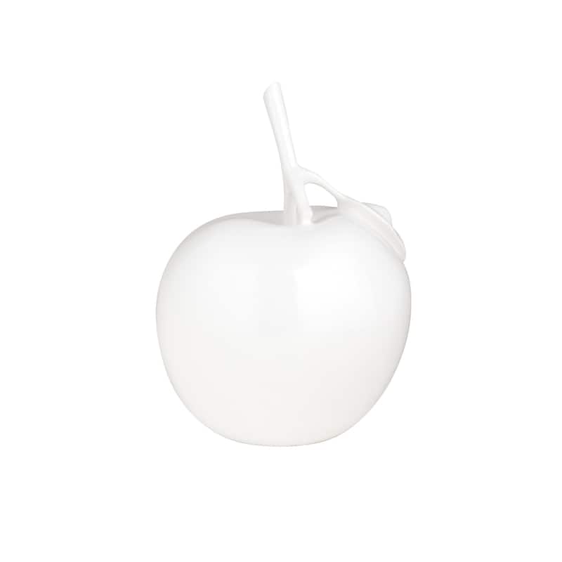 Finesse Decor- Resin Apple Sculpture - N/A