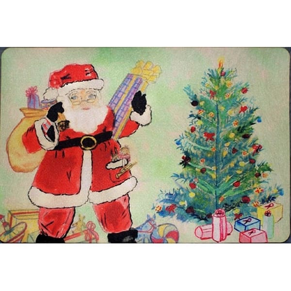 Santa Claus Doormat, Christmas Doormats