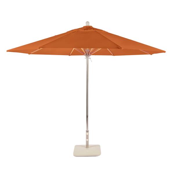 Shop Black Friday Deals On Amauri Outdoor Living Newport Coast Collection Outdoor Patio Umbrella 11ft Round With Sunbrella Shade Overstock 15266261