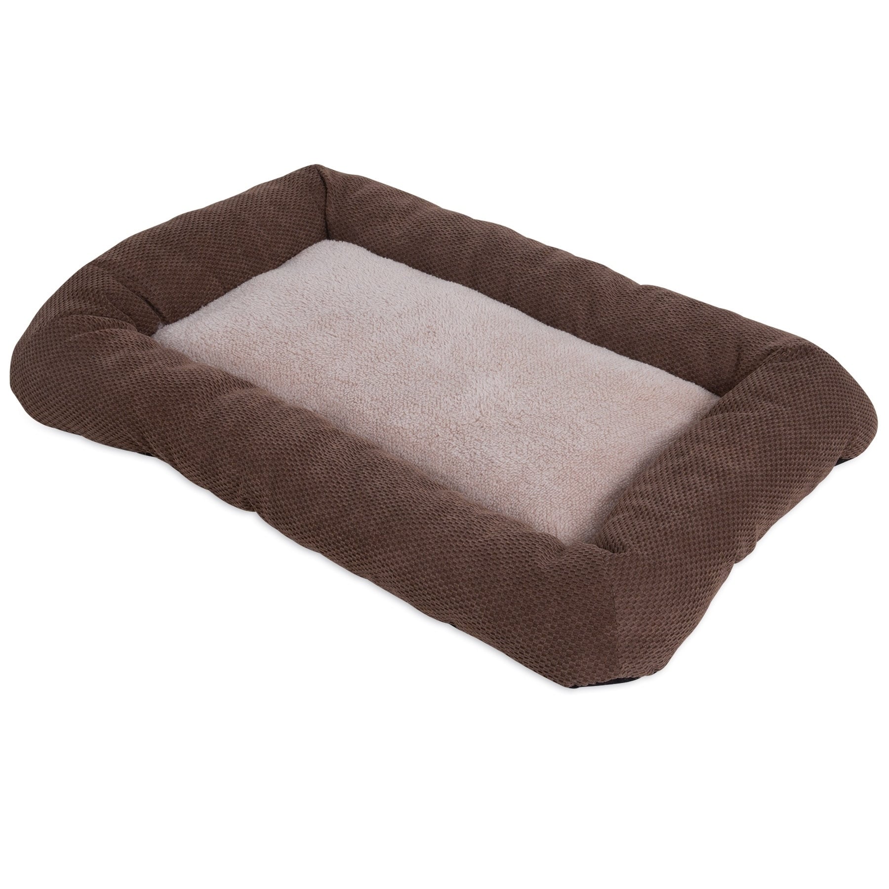 dog crate bed with bumpers