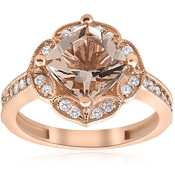 Rose gold engagement rings on sale this week von mair