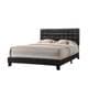 preview thumbnail 2 of 3, Acme Furniture Masate Espresso Leatherette Queen Bed