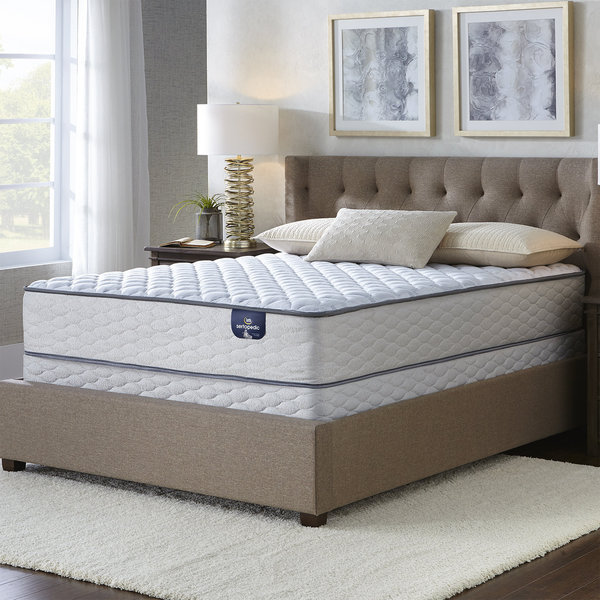 Shop Serta Faircrest Cal Kingsize Mattress Set On Sale