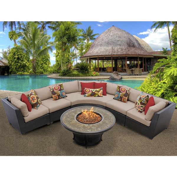 Barbados 6 Piece Outdoor Wicker Patio Furniture Set 06k Free Barbados 6 Piece Outdoor Wicker Patio Furniture Set 06k