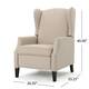 Wescott Wingback Pushback Recliner by Christopher Knight Home