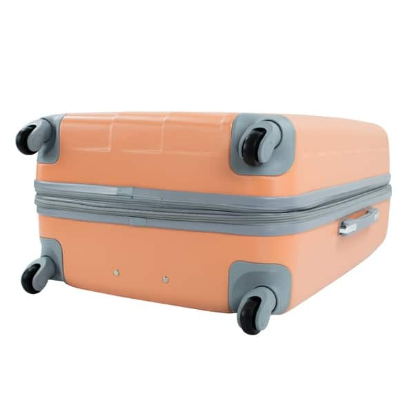 Basics Hardside Spinner Luggage 3-Piece Set Orange