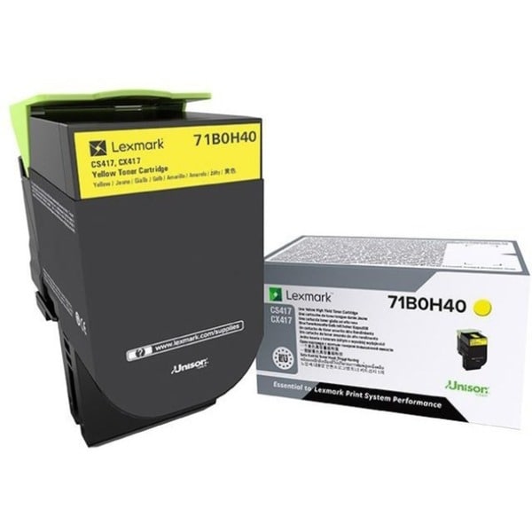 Lexmark Unison Toner Cartridge - Yellow