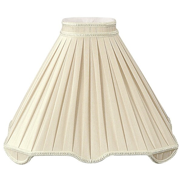 Royal Designs Pleated Square with Top Gallery Designer Lamp Shade