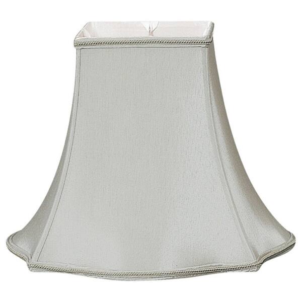 Royal Designs Fancy Square Designer Lamp Shade Grey 6 X 14 X 11 5 Overstock 15274203