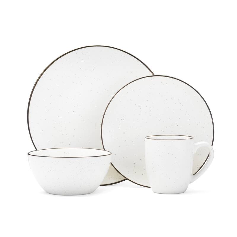 Gourmet Basics by Mikasa Juliana Cream 16DW Set, Service for 4