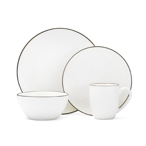 Gourmet Basics by Mikasa Juliana Cream 16DW Set, Service for 4