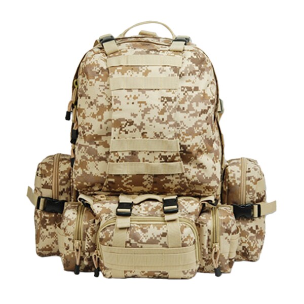 Outdoor Climbing Backpack (Brown Camo)