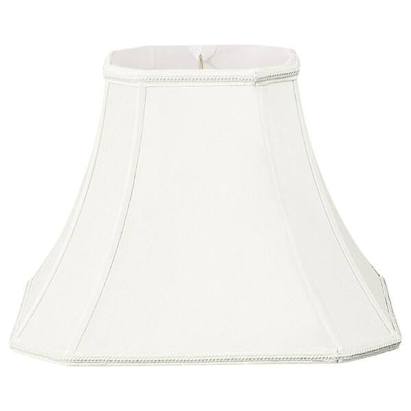 Royal Designs Square Cut Corner Designer Lamp Shade, White, 5 X 10 X 8. 