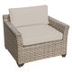 preview thumbnail 4 of 10, Monterey 5 Piece Outdoor Wicker Patio Furniture Set 05b