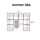 preview thumbnail 3 of 11, Monterey 9 Piece Outdoor Wicker Patio Furniture Set
