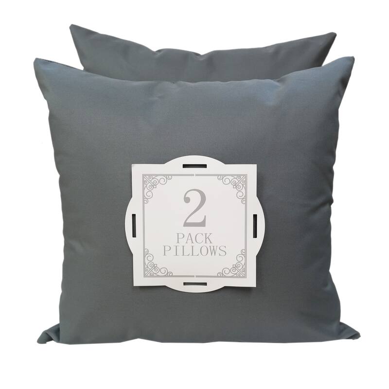 Blue Outdoor Throw Pillow from Home Accent Pillows