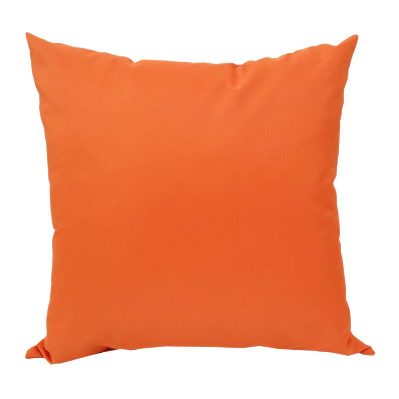 Blue Outdoor Throw Pillow from Home Accent Pillows - Orange Single