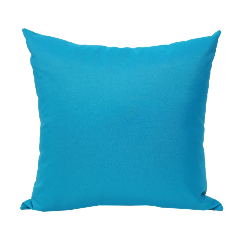 Blue Outdoor Throw Pillow from Home Accent Pillows