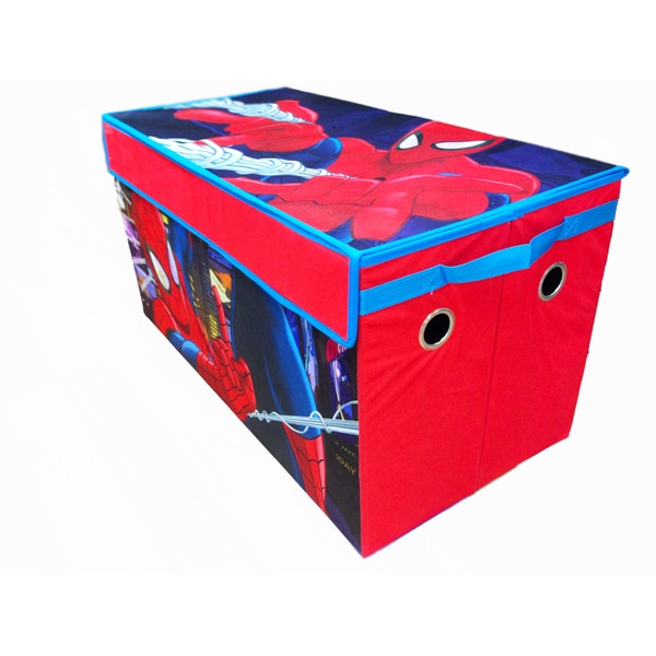 spiderman toy boxes storage