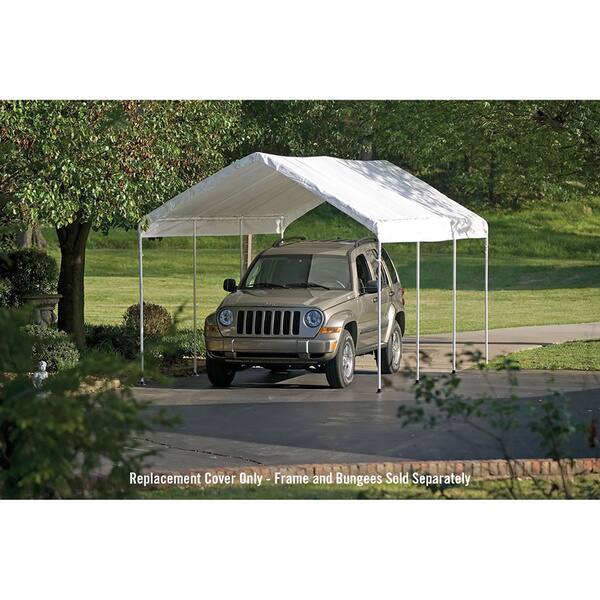 Shop Shelterlogic 10x20 Canopy Replacement Cover Free Shipping