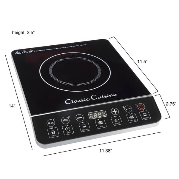 Shop Multi Function 1800w Portable Induction Cooker Cooktop Burner