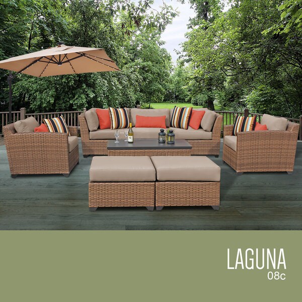 Laguna wicker best sale sectional set