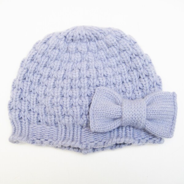 blue baby hat