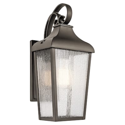 Kichler Lighting Forestdale Collection 1-light Olde Bronze Outdoor Wall Lantern