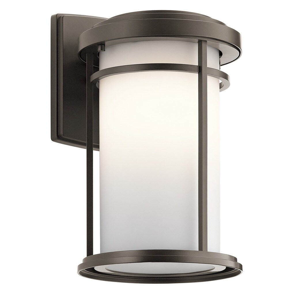 Kichler Lighting Toman Collection 1-light Olde Bronze Outdoor LED Wall Lantern