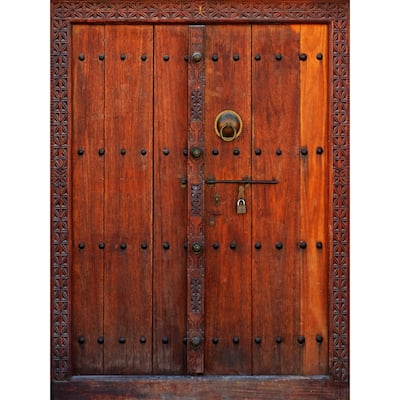 Venetian Doorway Wall Art - Brown