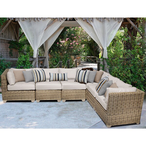 Cape Cod 6 Piece Outdoor Wicker Patio Furniture Set 06b Free Cape Cod 6 Piece Outdoor Wicker Patio Furniture Set 06b
