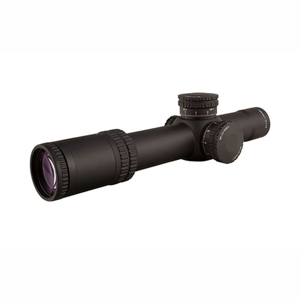 Trijicon Accupower 1-8-X28 Riflescope MOA Segmented-Circle Crosshair with Red LED, 34mm Tube