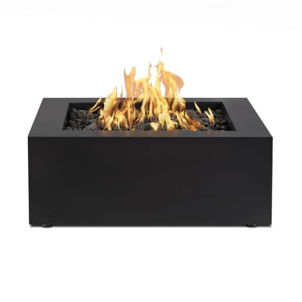 Shop Bryon Fire Pit Lp W Nat Gas Conversion By Real Flame Free