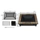 preview thumbnail 7 of 5, Hamilton Black Steel Fire Pit with Natural Slate Tile Top