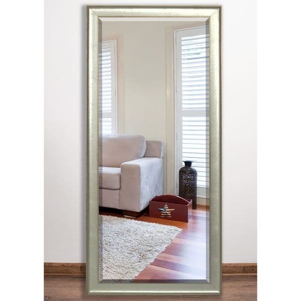 Shop US Made Vintage Silver Beveled Full Body Mirror ...