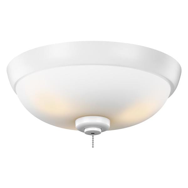 Shop Monte Carlo 3 Light Rubberized White Ceiling Fan Light Kit