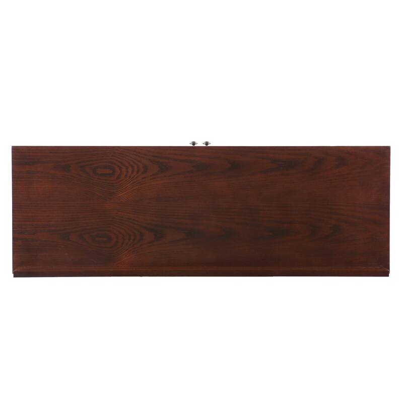 SEI Furniture Waverly Mission Faux Slate Buffet Sideboard Display Accent Cabinet