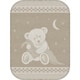 preview thumbnail 2 of 2, IBENA Pure Cotton Teddy Bear Baby Blanket