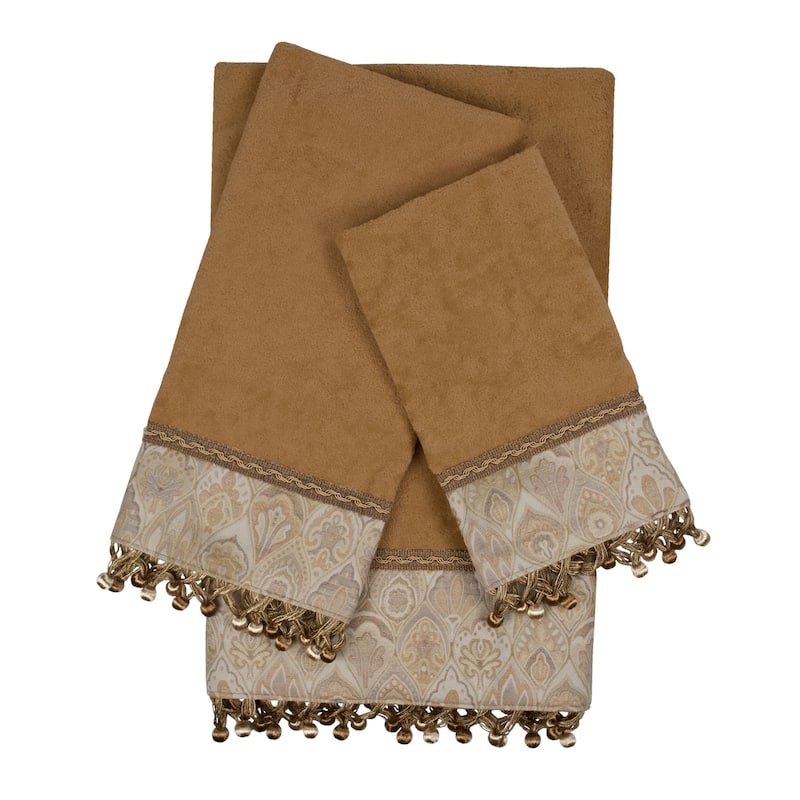 Sherry Kline Mandalay Nugget Decorative Embellished Towel Set