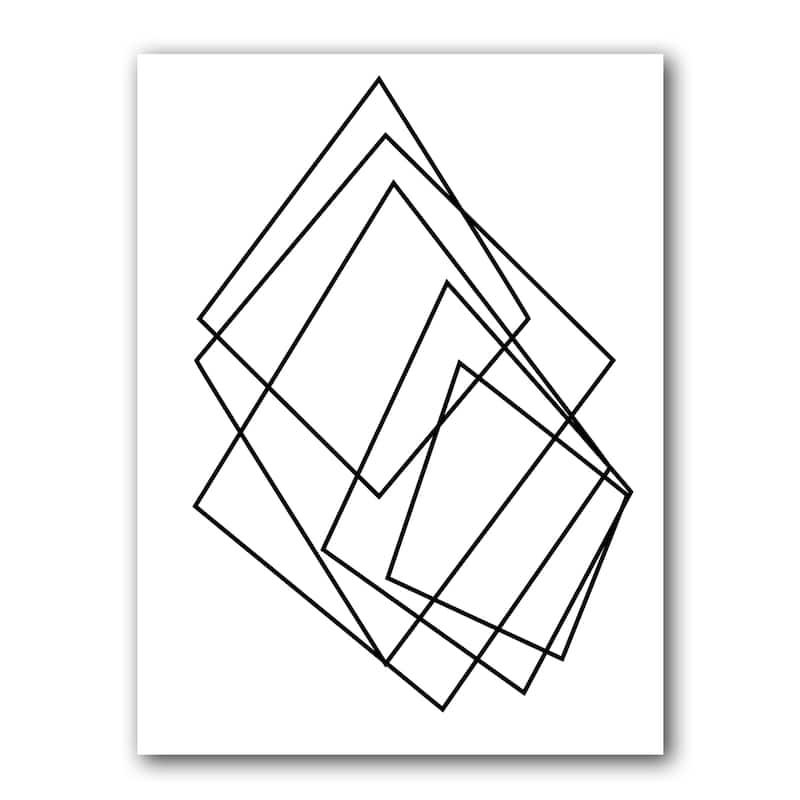 Ready2HangArt Wall Decor 'Gilt Mod I-W' in ArtPlexi