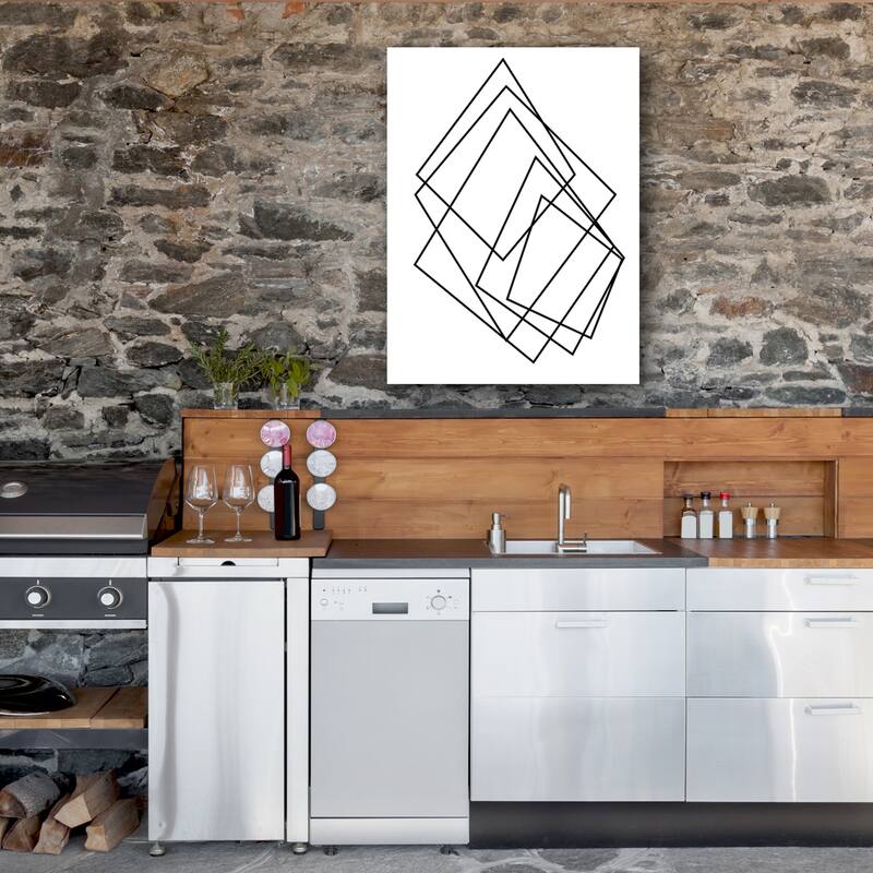 Ready2HangArt Wall Decor 'Gilt Mod I-W' in ArtPlexi