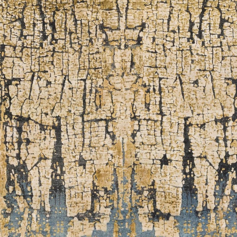 Hand-Knotted Verrona Silk Area Rug - 6' x 9'