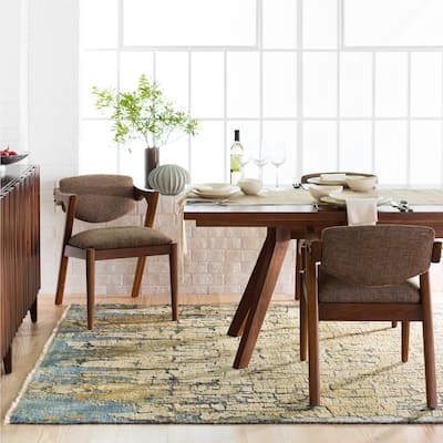 Hand-Knotted Verrona Silk Area Rug - 6' x 9'