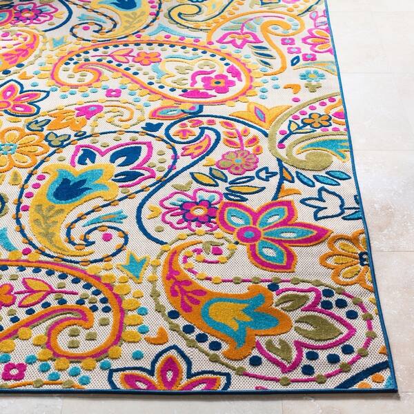 Arleen Paisley Indoor Outdoor Area Rug Arleen Paisley Indoor Outdoor Area Rug