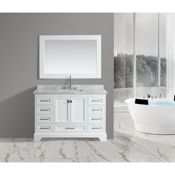 54 Inch Bathroom Vanity Single Sink | online information