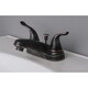 preview thumbnail 2 of 1, Builders Shoppe Contemporary Brass 2-handle Centerset Lavatory Faucet with Pop-up Drain