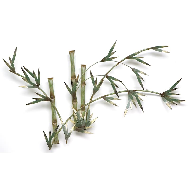 Bamboo Forest Metal Wall Art by Metal Perspectives